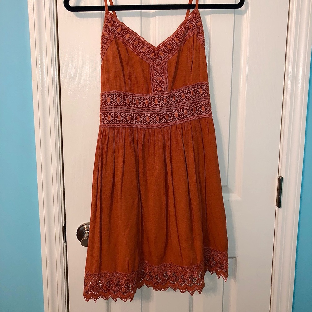Abercrombie and Fitch Orange Dress!